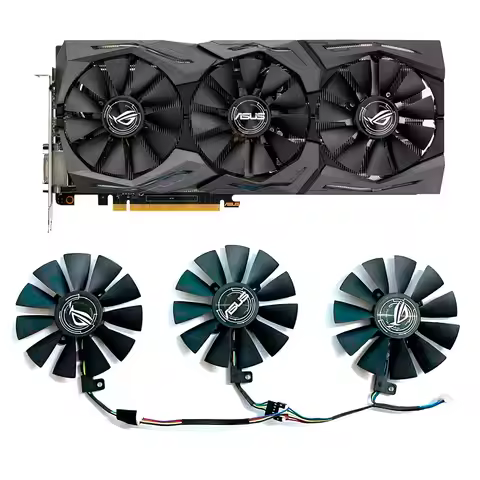 Original FDC10U12S9-C FDC10H12S9-C GTX1080 GPU Cooler for ASUS Strix GTX1060 OC 1080 1070 1080Ti RX 