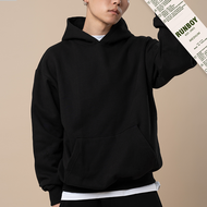 เสื้อฮู้ด RUNBOY Hoodies jacket สีดำ