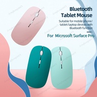 Rechargeable Wireless Mouse For Microsoft Surface Pro 9 5G 2022 8 X 13 inch 7 Plus 6 5 4 12.3" Portable Magic Silent Mice Mobile Phone Office Gaming Mouse for Surface Go 3 2 2020