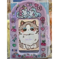 Ien ien OH SOME Fanz Studio Unicorn Pink Purple Card Wallet