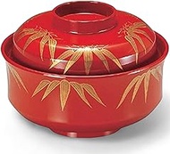 J-kitchens Miso Soup Bowl, TA4.5 inches (13.5 cm) Tenryuji Bowl, Sasa Chirashi, 5.3 x 3.9 inches (13