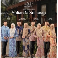 Baju Kurung Batik Sultanah, Kemeja Batik Sultan P 1 | Luvla Baju Raya 2023 Sedondon Plussize Kemeja 