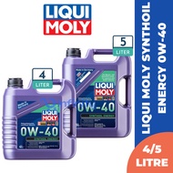 LIQUI MOLY Fully Synthetic Synthoil Energy 0W40 (5L/4L) Engine Oil For Proton/ Toyota/ Perodua/ Hond