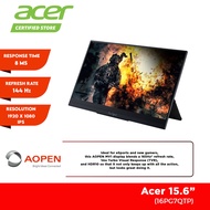 Acer AOPEN 16PG7QTP Touch Gaming Portable Monitor / 15.6“ 144Hz (FHD) / IPS panel / 8ms (GTG) / AMD Freesync / 1x Mini-HDMI, 2x Type-C / 3 Years Warranty