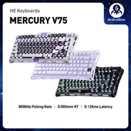 Gravastar Mercury V75 Magnetic Switch HE Gaming mechanical keyboard - Genuine product