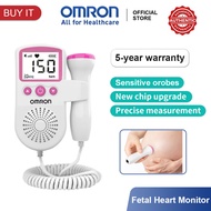 Omron Ultrasound Fetal Doppler Baby Heart Monitor Medical Device with LCD Screen Heart Rate Monitor