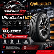 Continental UC7 195/55R15 Tyre | With Installation
