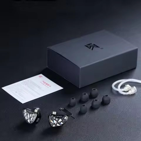KZ AS24 PRO 24BA 12Unit Upgraded Balanced Armature Drive Adjustable Earbuds HIFI in Ear Wired Earpho