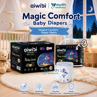 [Carton] Aiwibi Magic Comfort Premium Baby Diaper Tape / Pants (3 Packs)