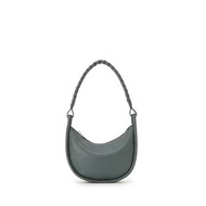 Round Moon 迷你手提包-煙灰