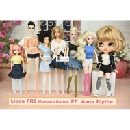 Barbie Blythe Socks Bjd Azone Momoko Licca