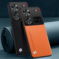 Luxury PU Leather Case For Nubia Z60 Ultra Back Cover Silicone Full Protection Phone Case For NubiaZ