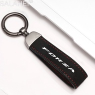 High-Grade Suede Motorcycle Keychain Holder Pendant Keyring Hanging For Men For Honda FORZA 125 250 300 350 750 Accessories