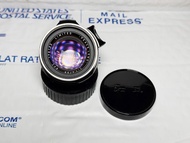 絕版 和平光學 PEACE LENS CLASSICAL 35MM f/1.4 black paint Brass LIMITED (國產 Leica Steel Rim)