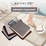 Epitex Deluxe Ultra-absorbent Memory Foam Floor Mat - Anti-Slip Bathroom door Floor Mat - Soft Memor