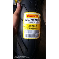 PIRELLI DIABLO ROSSO II 2 All size New Tayar Ready Stock Rosso II 2 Mt07 Mt09 R25