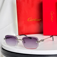 Cartier/Cartier 2025 New Style Trendy Men Women Couple Sunglasses Sunglasses Fashion Trend Driving O