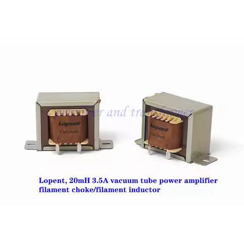 Lopent, 20mH 3.5A vacuum tube power amplifier filament, choke/filament inductor, suitable for 300B, 