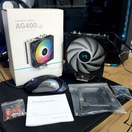 HSF Heatsink Fan Deepcool AG400 ARGB Dual Fan Not AG620 AK620 AK400 Black Digital Plus RT400 RT620