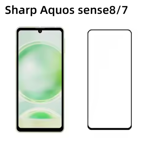 HD Clear Tempered Glass for Sharp Aquos Sense 8 7 Plus Screen Protector for Sharp Aquos Sense8 Sense