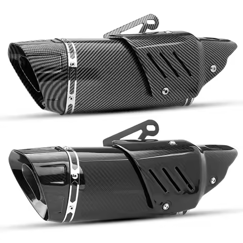 For AKRAPOIC MT10 FZ10 MT09 MT07 R3 ZX4R ZX6R Z400 CBR5 Universal slip on line motorcycle exhaust mu