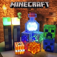 Minecraft Ore Mineral TNT Sound and Light Model Toys color changing potion Game MC Creeper Action Fi