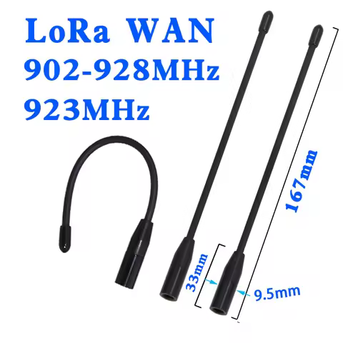 LoRa Wan soft whip antenna 915MHz 922MHz 923MHz 902-928MHz 915-928MHz 920-923MHz antenna for Meshtas