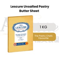 [FROZEN] Lescure Pastry Unsalted Butter Sheet 84% Fat AOP 1kg