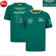 2026 Newest F1 Racing Suit + Aston Martin F1 Racing Team Jersey + Summer Men&Women Short Sleeve T-Sh