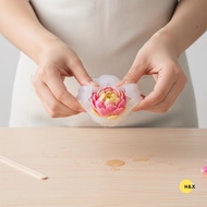 H&X 3D Jasmine Flower Candle Silicone Mold DIY Soap Mould Baking Tool