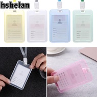 HSHELAN Bus Credit Card Holder Student Card Cover Exhibition Plastic Business Work Card