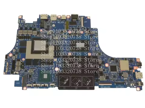 0WJH3G FOR DELL G Series G7 7590 Motherbroad I7-9750H RTX 2080 8G Tested OK