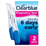 Clearblue Ultra Early Pregnancy Test (10mIU), Results 6 Days Early, 2 Tests
