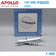 Ready Stock APOLLO 1: 400 Boeing B747-200 China Civil Airlines CAAC B-2446 A244060