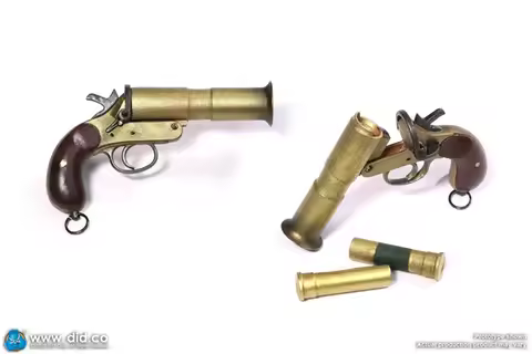 DID B11013 1/6 WWI Military The British Infantry Soldier Tom War Battle Thomson Flare Signal Gun PVC