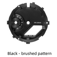 VFDRT สำหรับ Casio G-SHOCK GA-2100 GA-2110 3rd 4th ส่วนของนาฬิกาข้อมือหน้าปัดวาฟเฟิล GA2100 GA2110เง