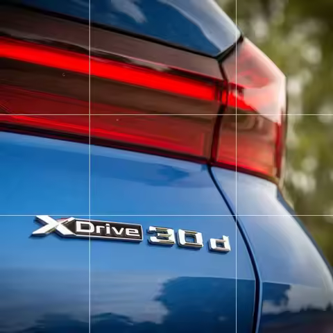 Car 3D new XDrive 20d 35i 28d 30d 35d 30i 20i 48d 50d Letter Car Rear Trunk Badge Emblem Decal Stick