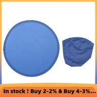 Foldable Round Fan-Blue