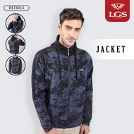 LGS - Casual Hoodie Jacket - Zipper - Abstract Pattern - JJK.564.201.001.C C C C