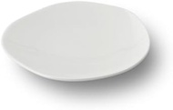 Mino Ware 81-020-101 Miyama Plate Plate 4.3 x 4.1 inches (11 x 10.5 cm), Feuille Fille, White Porcel