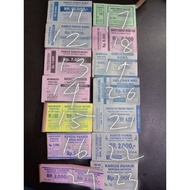 Can be a unit of 5000 car parking tickets