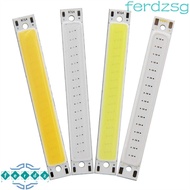 JENNIFERDZSG COB Strip Red DIY Light 3V 3.7V 1W 3W 60mm 8mm Cold White LED Light