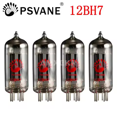 PSVANE 12BH7 VACUUM TUBE 12BH7 Electronic Valve For Vintage Audio Amplifier DIY Macthed Tested 12mon