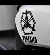 YAMAHA tuning fork variant car reflective sticker 6pcs
