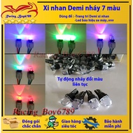 4 bulbs_Demi 7-color turn signal T10 pin - Model D5
