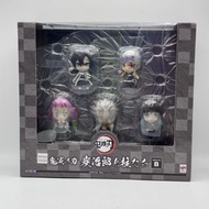 日版megahouse鬼滅之刃炭治郎和他的朋友們與柱套裝Q版盒蛋 時透無一郎 不死川實彌 蜜璃 天元 小芭內