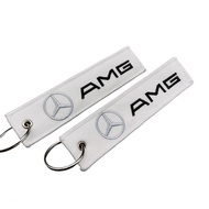 Mercedes AMG JDM Style Keytag - Racing Keychain for Keys,and Badges - Fits Popular Models: C63, E63,