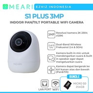 MEARI S1 PLUS 3MP INDOOR PAN/TILT PORTABLE WIFI CAMERA FREE MICRO SD 256GB