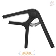 GILDAI ​Spring Capo​, Pink/Light green/Black/White ​Beginners Capo ​Guitar Capo​, Convenient ​Even P