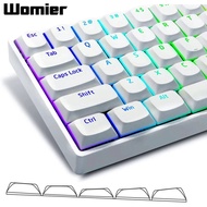 WOMIER Horizon low 117-key keycap set for 60% 65% 75% Cherry Gateron MX mechanical keyboard (white/b